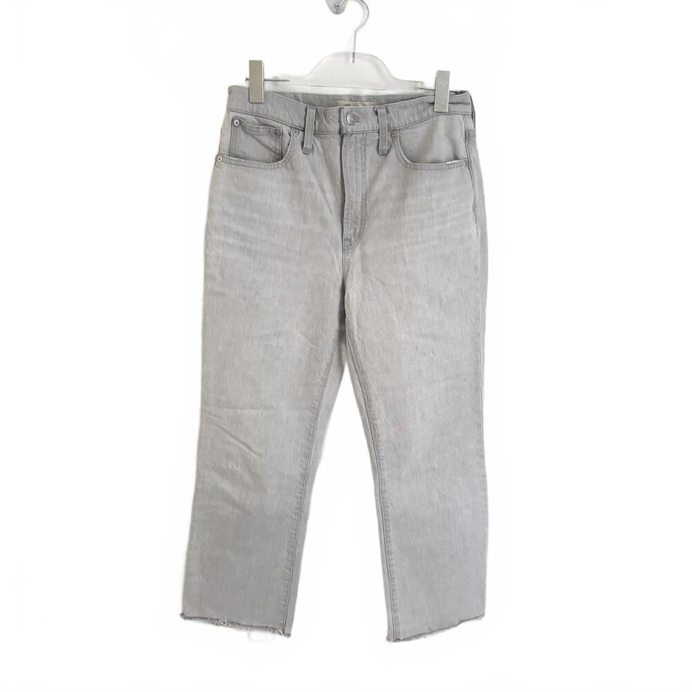 Madewell | Women’s‎ Slim Demi Boot Ankle Length Gray Denim Jeans Size 28